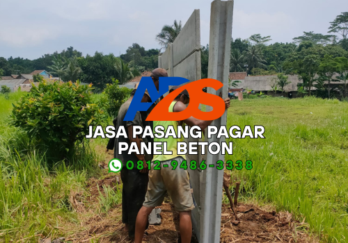 Jasa Pemasangan Pagar Panel Beton Bandung